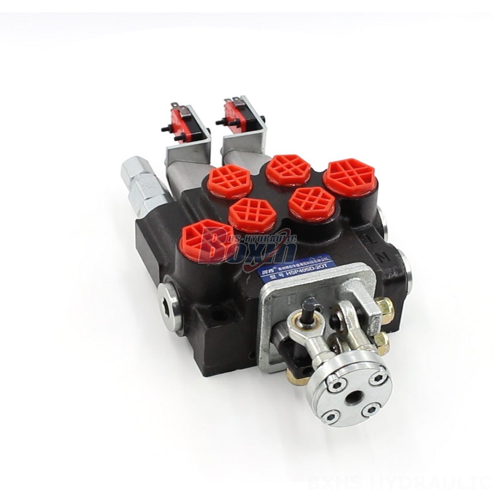 Trusted P40 Micro Switch Joystick 2 Spool Monoblock Directional Valve: Backed by Proven Quality and Support main image